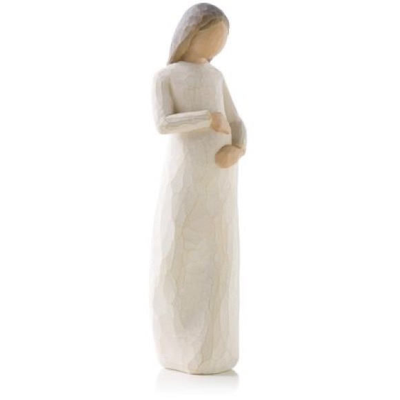 Willow Tree Cherish Pregnancy New Baby Figurine